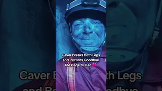 Caver Breaks both Legs and Records Goodbye Message to Dad 💔 [PART 1] #sad #fypシ #love #goodbye #fy