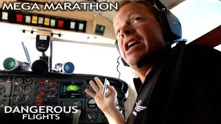 Braving Distances That These Planes Should NEVER Fly! | Mega Marathon | Dangerous Flights