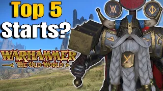Top 5 starts in Warhammer 3 Old World mod