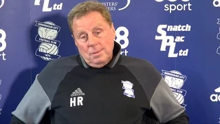 Harry Redknapp Pre-Match Press Conference - Bristol City vs Birmingham City