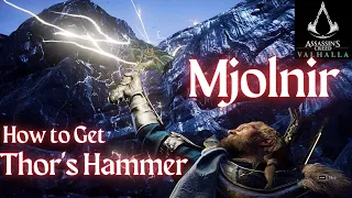 How to Get Thor's Hammer | Mjolnir | AC Valhalla | Jak B Gaming |||