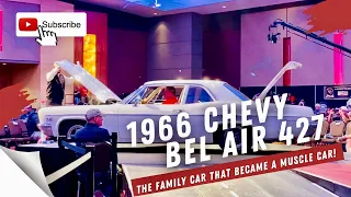 The Family Car That Became A Muscle Car!  1966 Chevrolet Bel Air 427 Big Block At Auction