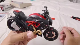 Ducati Diavel 1:12 by Maisto Assembly EP.73