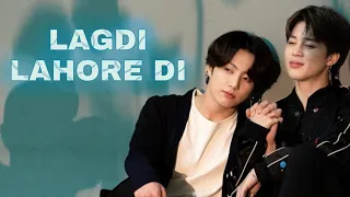 LAGDI LAHORE DI | Jikook | Jungkook | Jimin | BTS fmv | Koreanhindimix