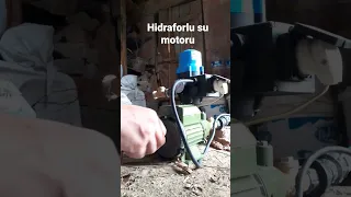 hidraforlu su motoru motor pervanesi zorlaniyor ama dönmüyorsa