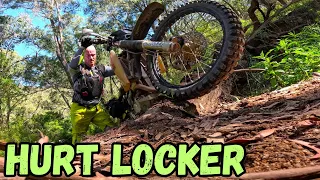 Australia's Impassable Fire Trail Fail || DRZ400E || Solo Amateur