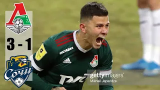 Lokomotiv Moscow vs PFC Sochi 3-1 All Goals & Highlights 14/03/2021 HD