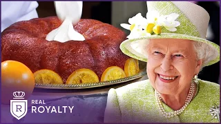 The Exquisite Birthday Cake for Queen Elizabeth II | Royal Recipes | Real Royalty