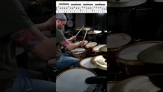 Give Your Toms Some Love! (Sextuplet Drum Fill Breakdown) #shorts