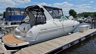Cruise and spend the weekends on the water in comfort! Lets look at this Cruisers yachts 3575 #boats