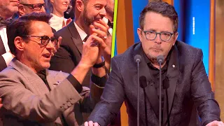 Michael J. Fox Gets Emotional Standing Ovation at BAFTA Awards