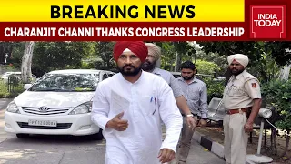Charanjit Singh Channi Thanks Congress Leadership After Being Picked As Chief Minister Of Punjab
