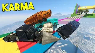 CARA A CARA KARMA INCREIBLE! - GTA V ONLINE