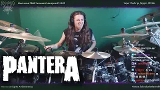Pantera - "Mouth For War" - Drums