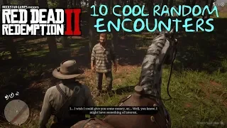 Red Dead Redemption 2 | 10 Funny Random Encounters | Part 1