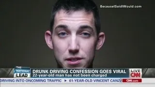 Drunk driving confession goes viral