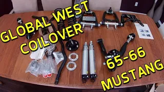 Global West Coilover - 1965-1966 Mustang Front Suspension - Pt1 - Unboxing