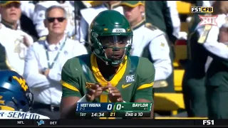 West Virginia vs Baylor Football Highlights