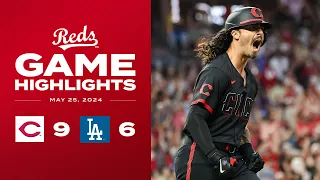 Dodgers vs. Reds Game Highlights (5/24/24) | MLB Highlights