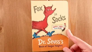 Fox in Socks by Dr. Seuss - Teach toddlers and kids how to read!