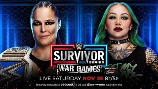 WWE 2K22 Survivor Series “Rowdy" Ronda Rousey (C) Vs. Shotzi