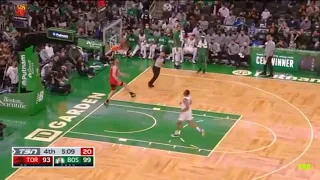 Svi Mykhailiuk reverse dunk vs boston celtics