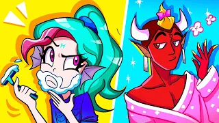 We Switched Roles for 24 Hours Challenge! Boy vs Girl! by Teen-W