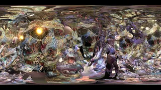 Online now! 360 degree VR "Skull" Art Experience!