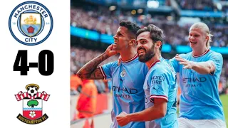 Manchester City Vs Southampton 4-0 All Goals & Extended Highlights Premier League 2022HD