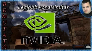 Legjobb vonalsimítás - Nvidia DSR (B#38)