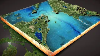 How to Make this 3D Diorama of the Straits of Mackinac