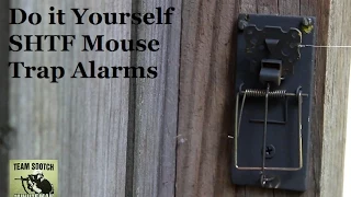 Two DIY Mouse Trap Alarms for SHTF