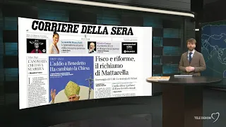 I giornali in edicola - la rassegna stampa 02/01/2023