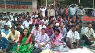 ODISHA GRAM PANCHAYAT KARMACHARI SANGHA DHARANA