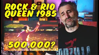 Love of my Life - Queen In Rock In Rio 85 - singer reaction