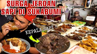 KULINERAN KE SUKABUMI DEMI MAKAN DAGING KEPALA SAPI DAN JEROAN SAPI !!