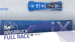 Innsbruck #2 | BMW IBSF World Cup 2020/2021 - 2-Man Bobsleigh Race 1 (Heat 1) | IBSF Official