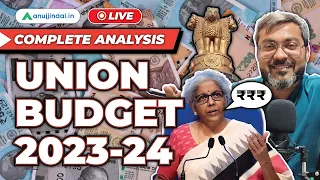 Union Budget 2023-24 | Full Analysis of Union Budget 2023 | Budget 2023 | RBI Grade B 2023