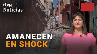 TERREMOTO MARRUECOS: DERRUMBES y DEVASTACIÓN en plaza de JEMAA EL FNA en MARRAKECH |RTVE