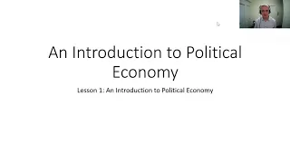 Introduction to Political Economy