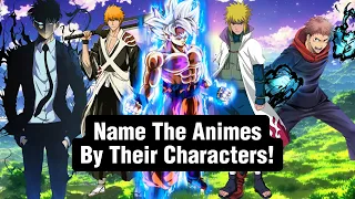 Can you GUESS the animes by their characters?