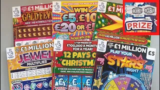 Lots of scratch card winners, over half are winners, how lucky is that? Lottery profit session!
