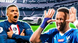 Treta Neymar e Mbappé: Quem tem a vida mais luxuosa? (imóveis, mansões, fortuna..)