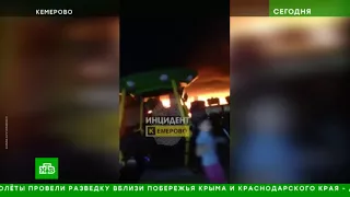 Следователи изучают видео с камер наблюдения кемеровского ТЦ