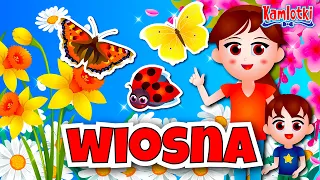 🌸 Kazio i WIOSNA film edukacyjny dla dzieci 🌸Oznaki wiosny i zmiany w przyrodzie | Kamlotki