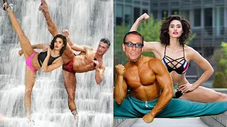 Jean Claude Van Damme - How Famous Action Movie Star Trained His Daughter and Son in Martial Arts