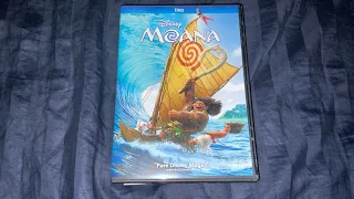 Opening to Moana 2017 DVD (Main Menu option)