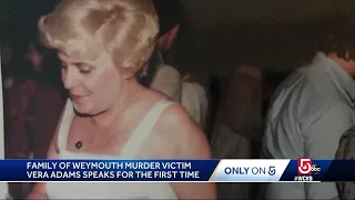 Family of Weymouth murder victim speaks for first time