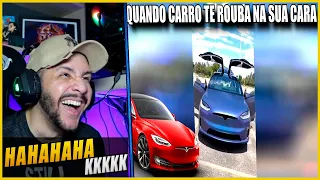 RS REAGE MOTIVOS PRA TER UM TESLA PART2 (ZUEIRA INSANA)