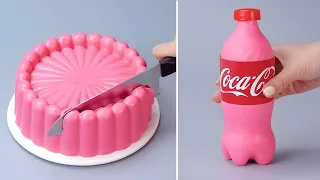 10+ Oddly Satisfying PINK Chocolate You Never Seen | So Tasty Cake | Perfectly Cake Decorating Idea